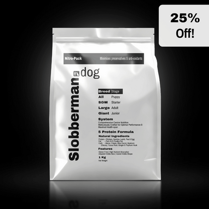 Slobberman.dog Giant Breed Junior Dry Dog Food [Kibble]