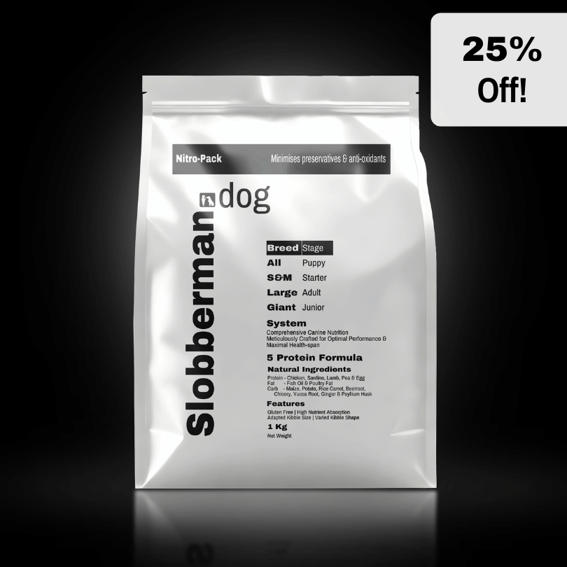 Slobberman.dog Large & Giant Breed Starter Dry Dog Food [Kibble]