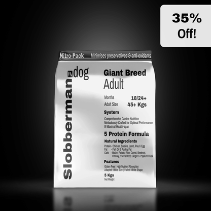 Slobberman.dog Giant Breed Adult Dry Dog Food [Kibble]