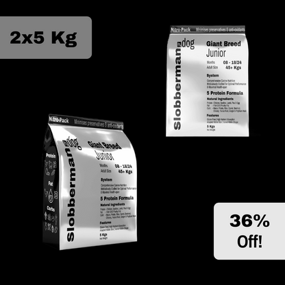 Slobberman.dog Giant Breed Junior Dry Dog Food [Kibble]