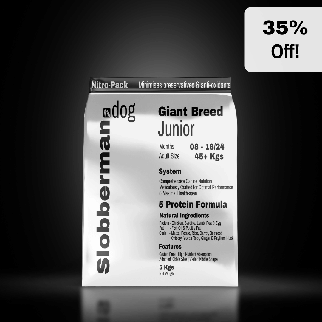 Slobberman.dog Giant Breed Junior Dry Dog Food [Kibble]