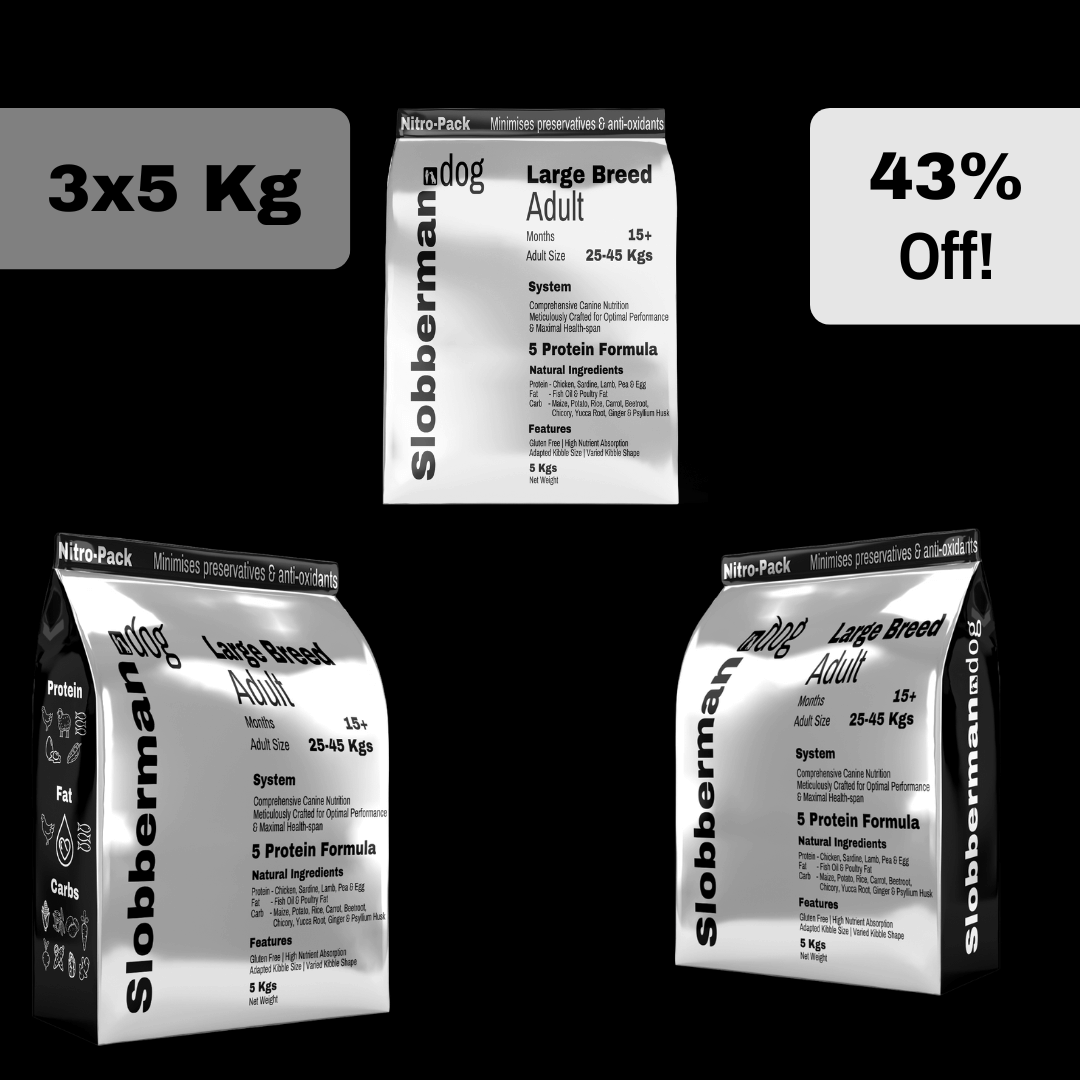 Slobberman.dog Large Breed Adult Dry Dog Food [Kibble]