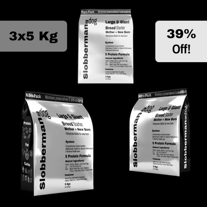 Slobberman.dog Large & Giant Breed Starter Dry Dog Food [Kibble]