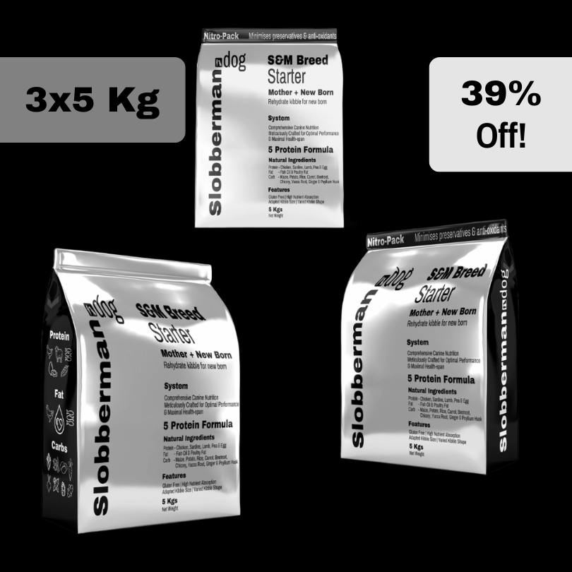 Slobberman.dog S&M Breed Starter Dry Dog Food [Kibble]