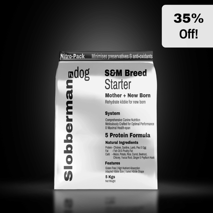 Slobberman.dog S&M Breed Starter Dry Dog Food [Kibble]
